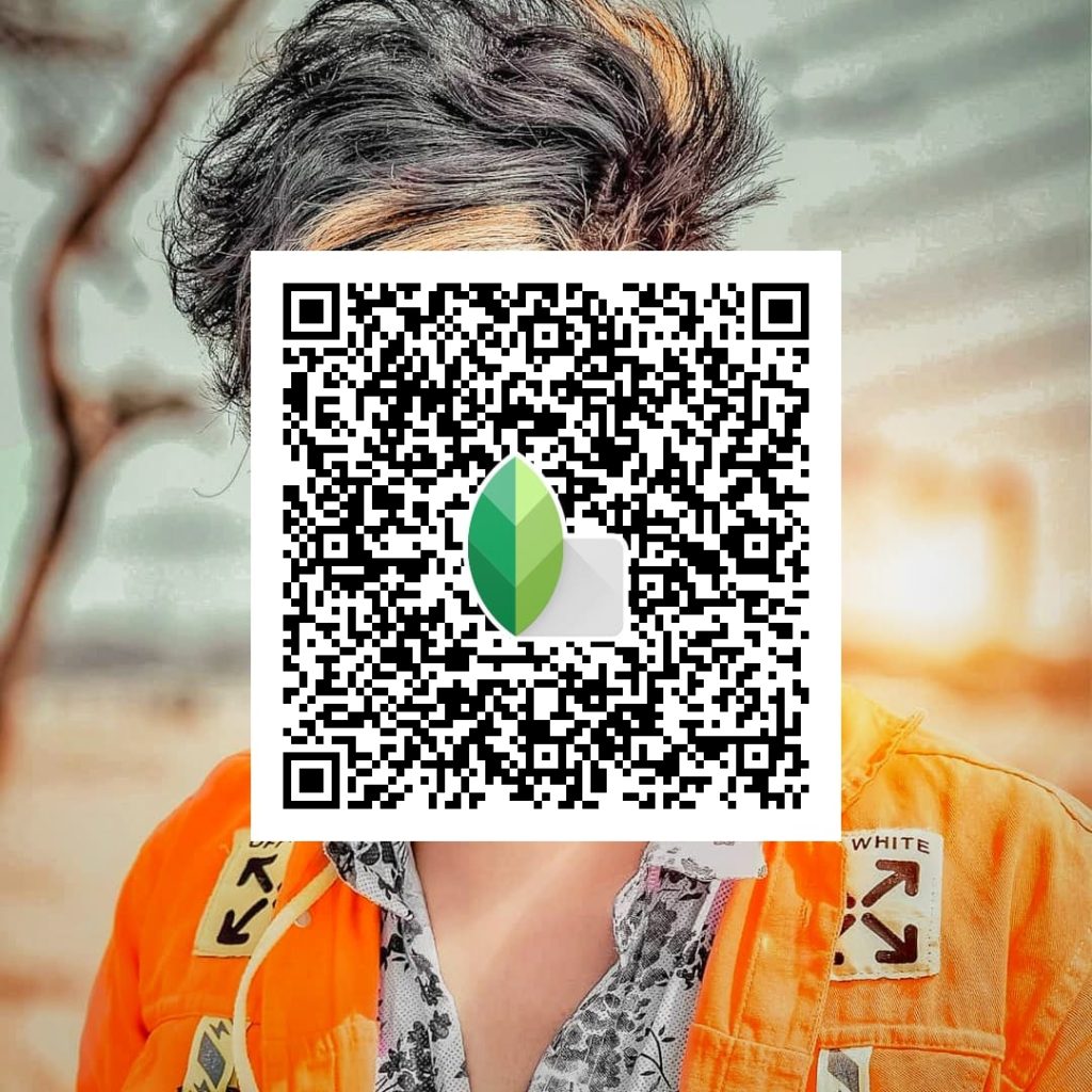 Face Smooth Snapseed QR CODE