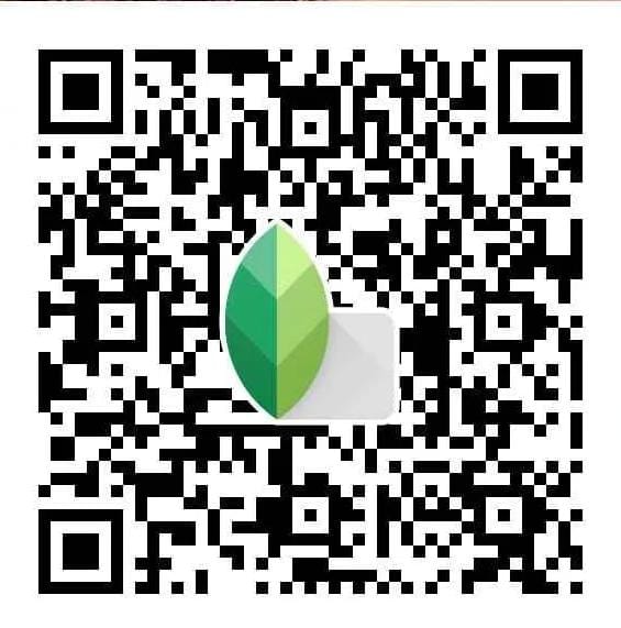Snapseed qr code green