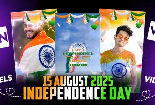 15 August Reels Editing VN Code 2025