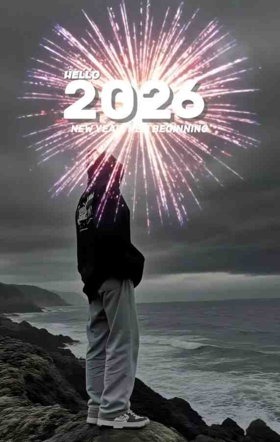 Happy New Year 2026 Video Editing Capcut